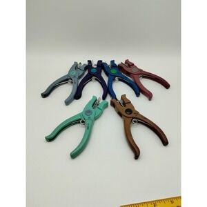 Provo Craft  6 Paper Shapers Craft Punches Scrapbooking Journal Flower Heart ...